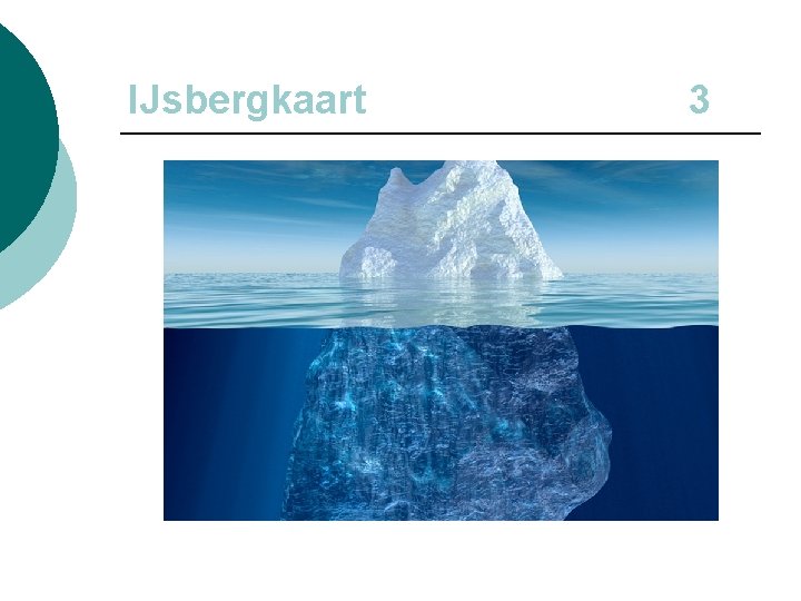 IJsbergkaart 3 