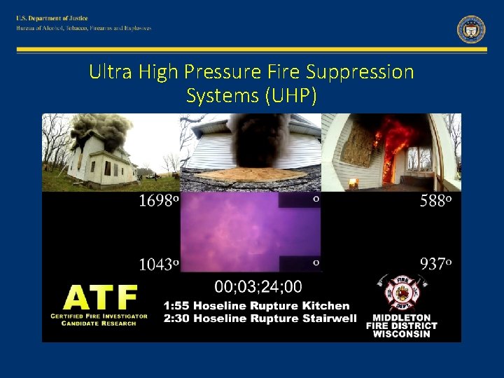 Ultra High Pressure Fire Suppression Systems (UHP) 