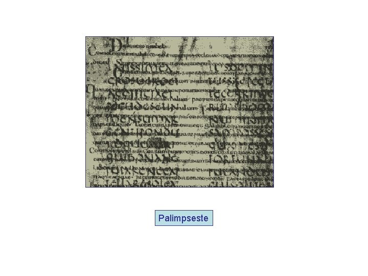 Palimpseste 