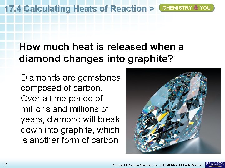 17. 4 Calculating Heats of Reaction > CHEMISTRY & YOU How much heat is