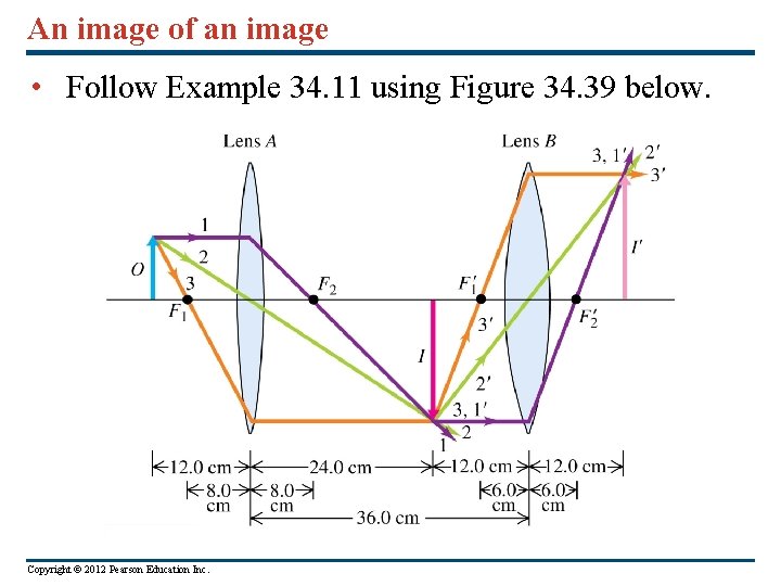 An image of an image • Follow Example 34. 11 using Figure 34. 39