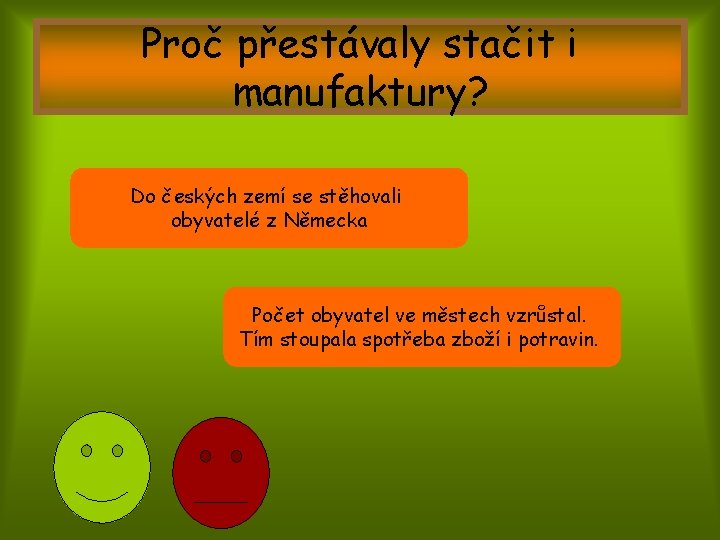 Proč přestávaly stačit i manufaktury? Do českých zemí se stěhovali obyvatelé z Německa Počet