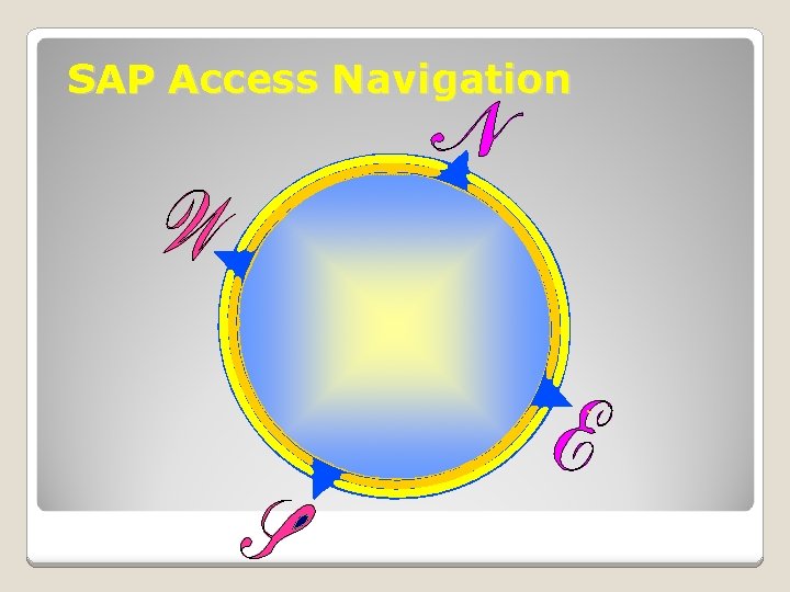 SAP Access Navigation 