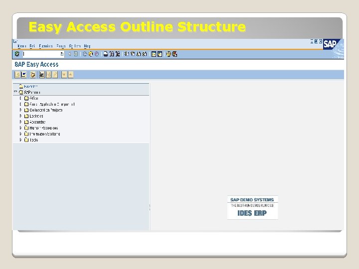 Easy Access Outline Structure 