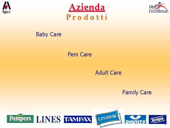 Azienda Prodotti Baby Care Fem Care Adult Care Family Care 3 