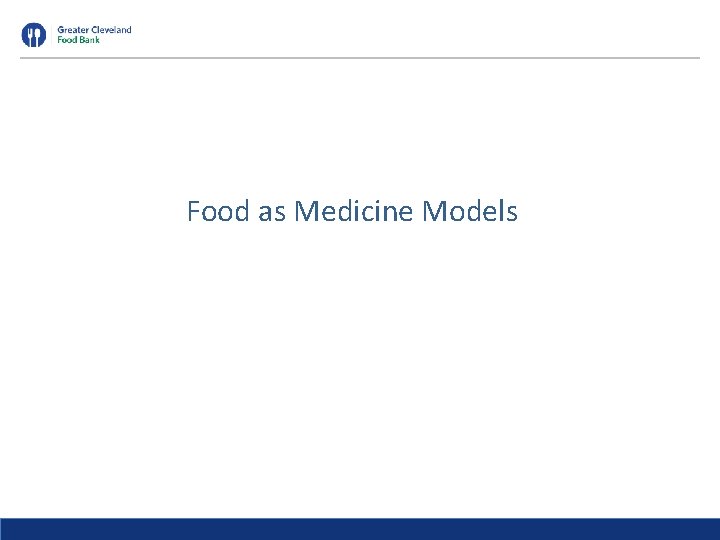 Food as Medicine Models 