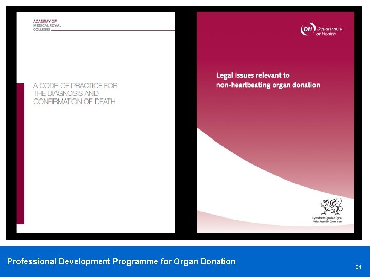 Professional Development Programme for Organ Donation 81 