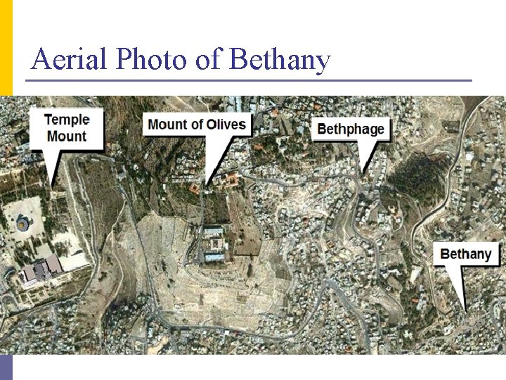 Aerial Photo of Bethany 