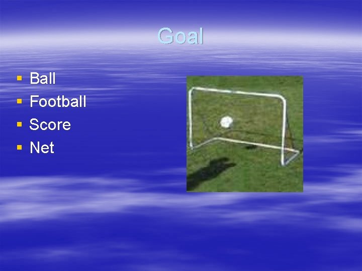 Goal § § Ball Football Score Net Goal § § Ball Football Score Net