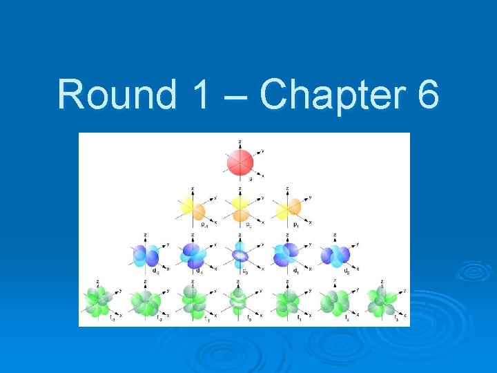 Round 1 – Chapter 6 