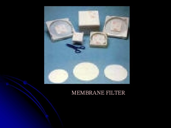 MEMBRANE FILTER 