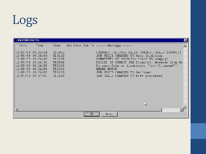 Logs Logs