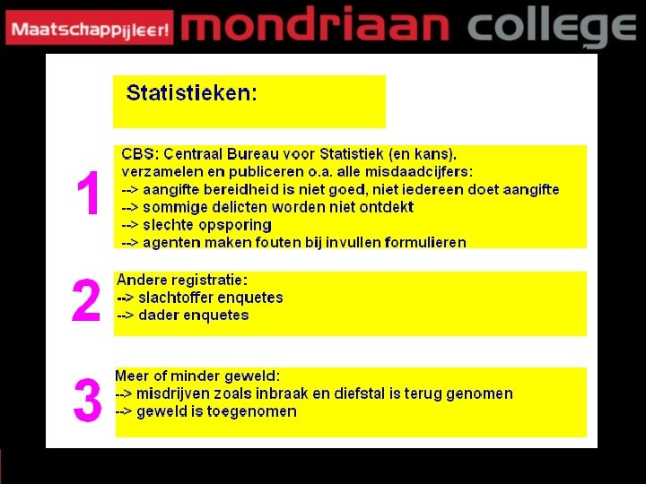 H 3: Ons beeld van criminaliteit 45 