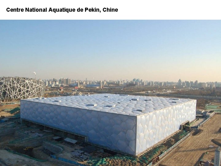 Centre National Aquatique de Pekin, Chine 