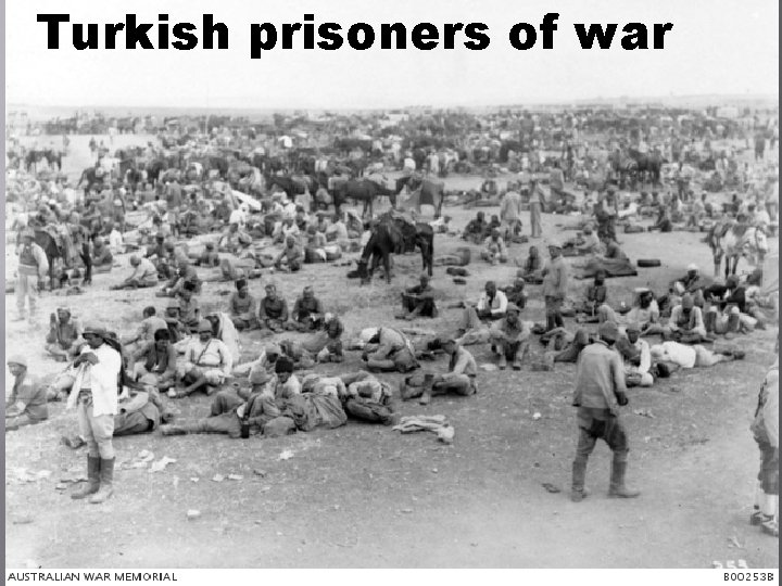 Turkish prisoners of war 