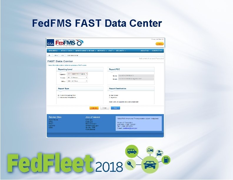 Fed. FMS FAST Data Center 