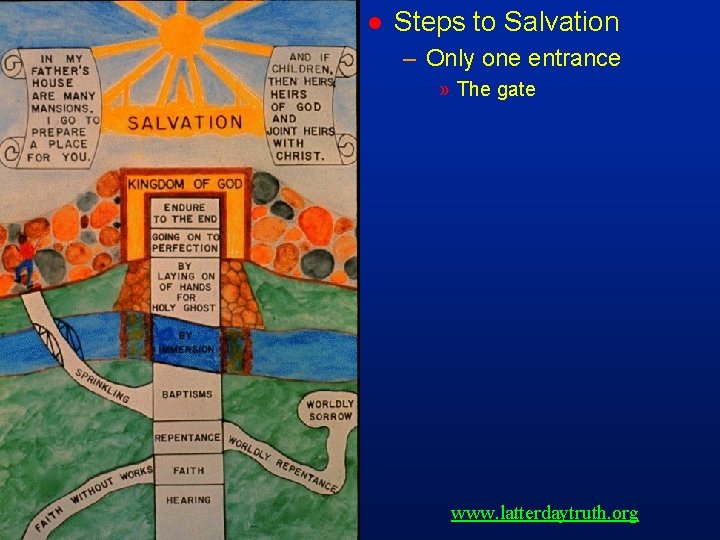 cm 32 l Steps to Salvation – Only one entrance » The gate www.