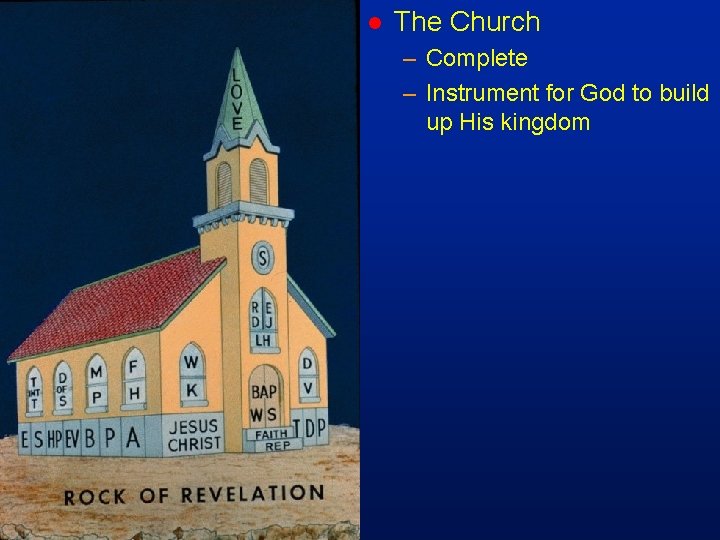 cm 2 l The Church – Complete – Instrument for God to build up