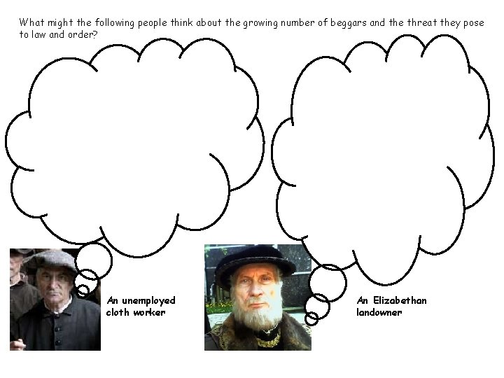 What might the following people think about the growing number of beggars and the