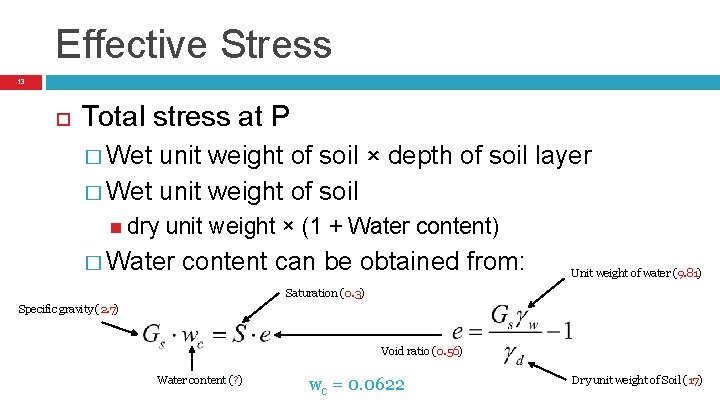 FE GEOTECHNICAL ENGINEERING Topics 2 Weight Volume relations