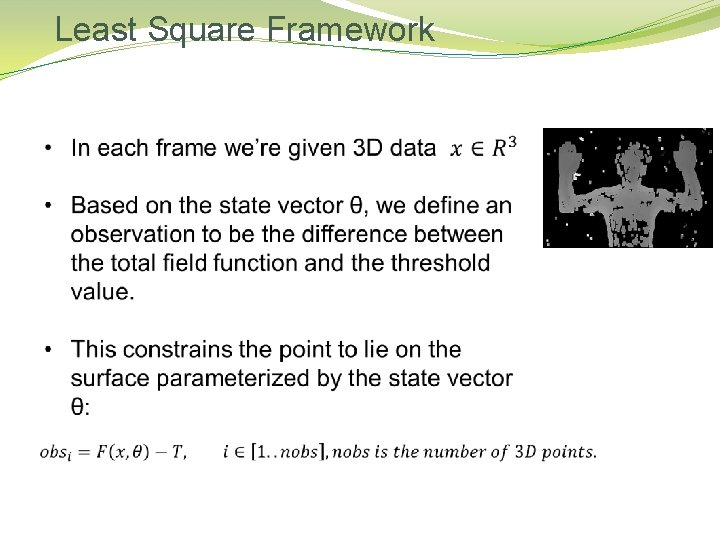 Least Square Framework 