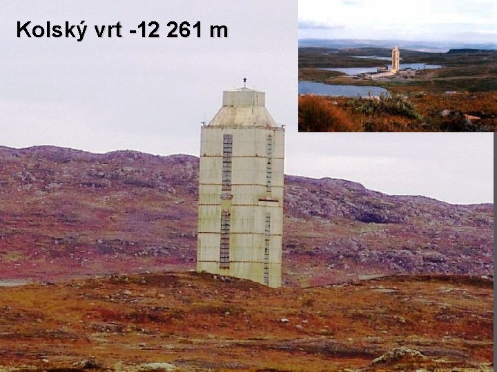 Kolský vrt -12 261 m 