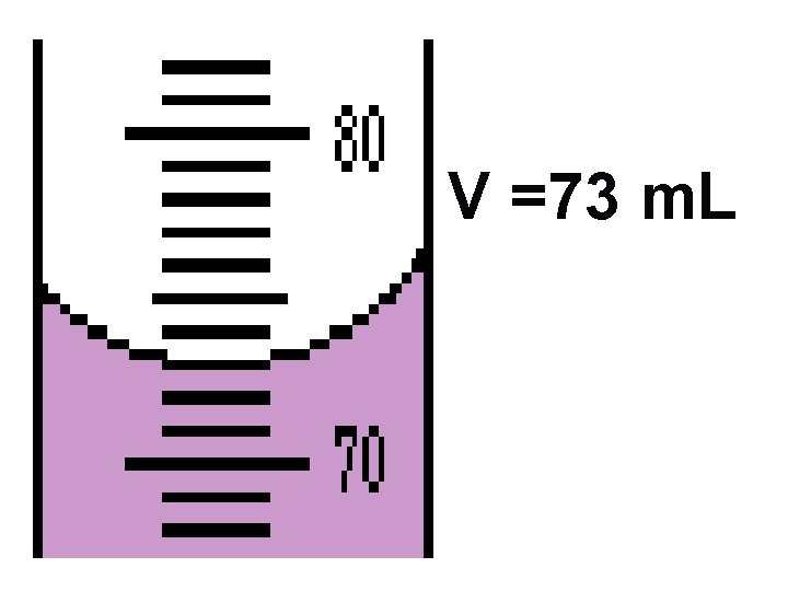 V =73 m. L 