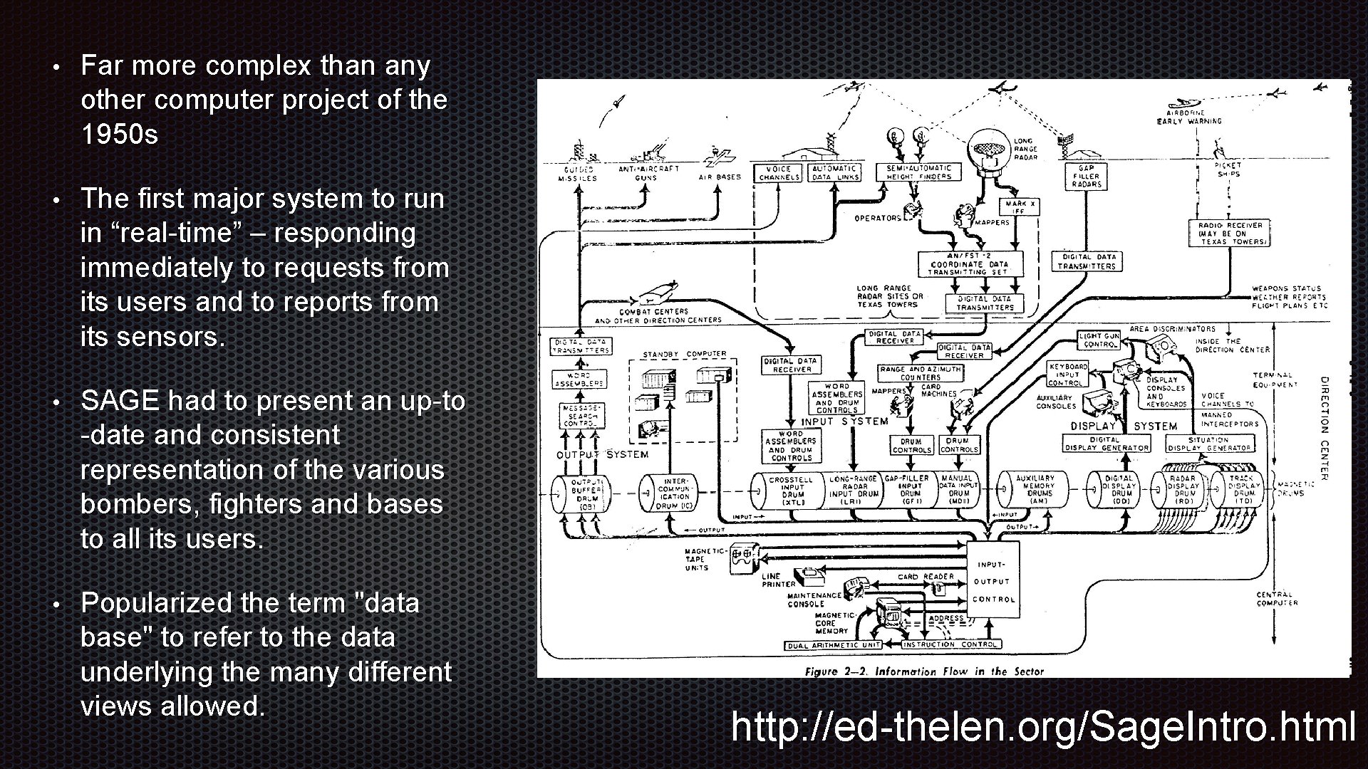 • Far more complex than any other computer project of the 1950 s • Far more complex than any other computer project of the 1950 s