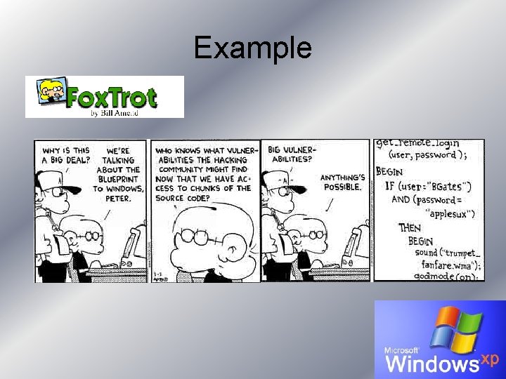 Example Example