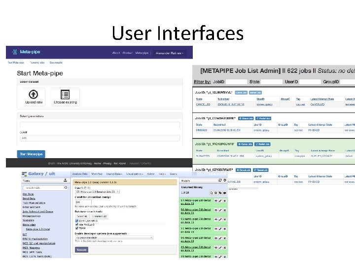 User Interfaces 