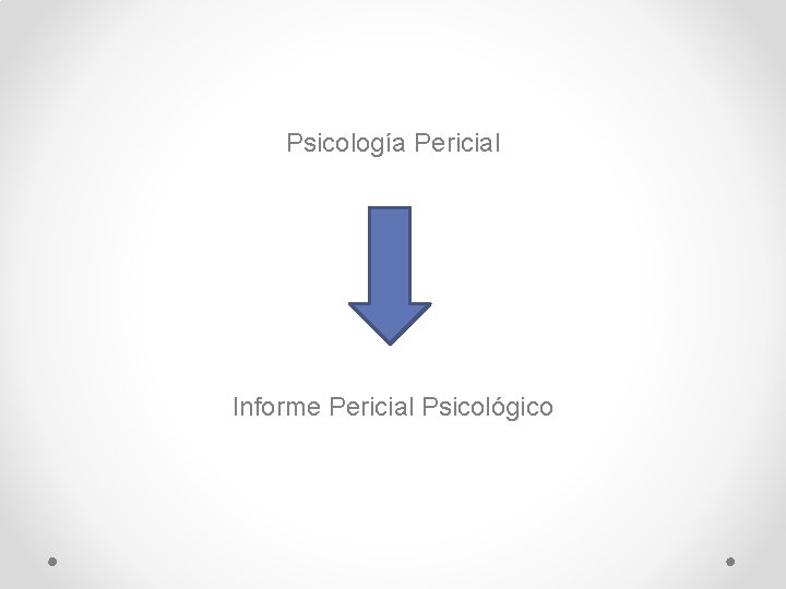 Psicología Pericial Informe Pericial Psicológico 