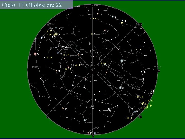 Cielo 11 Ottobre ore 22 
