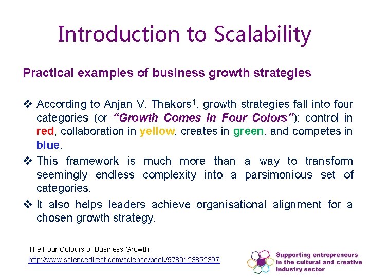 Introduction to Scalability Practical examples of business growth strategies v According to Anjan V. Introduction to Scalability Practical examples of business growth strategies v According to Anjan V.