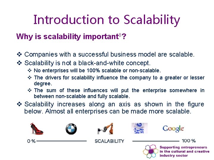 Introduction to Scalability Why is scalability important 8? v Companies with a successful business Introduction to Scalability Why is scalability important 8? v Companies with a successful business