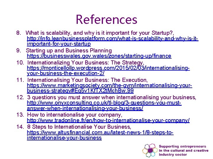 References 8. What is scalability, and why is it important for your Startup? , References 8. What is scalability, and why is it important for your Startup? ,