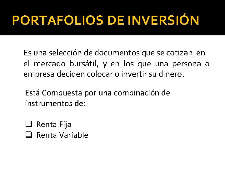Como Se Estructura Un Portafolio De Inversion slidetodoc.com