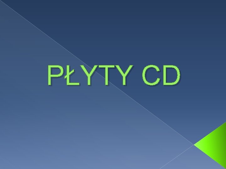 PŁYTY CD 