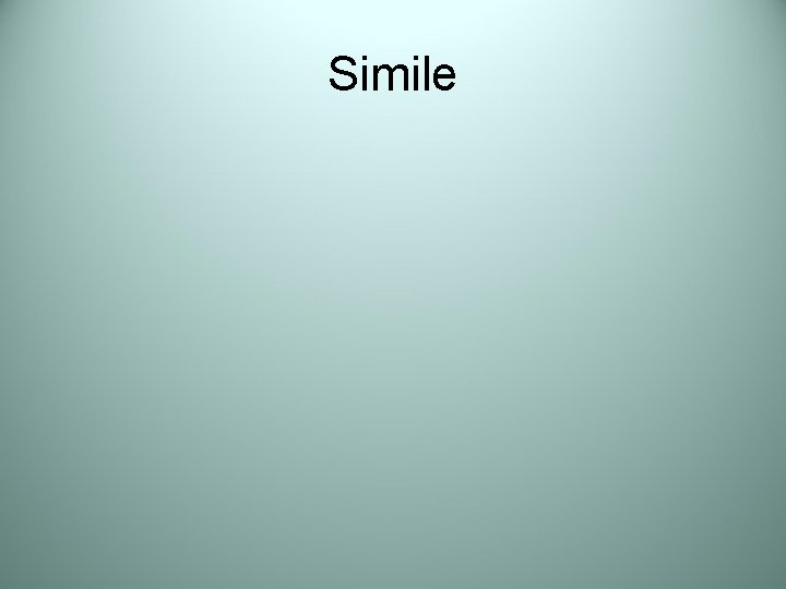 Simile 