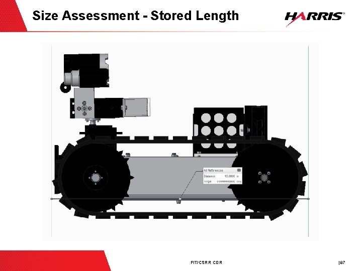 Size Assessment - Stored Length FIT/CSRR CDR | 87 