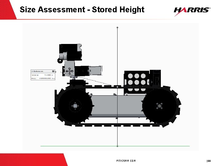 Size Assessment - Stored Height FIT/CSRR CDR | 88 