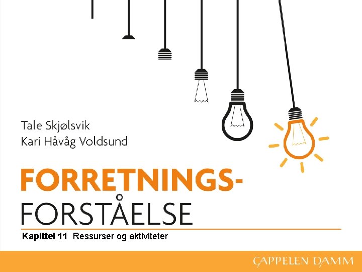 Kapittel 11 Ressurser og aktiviteter 