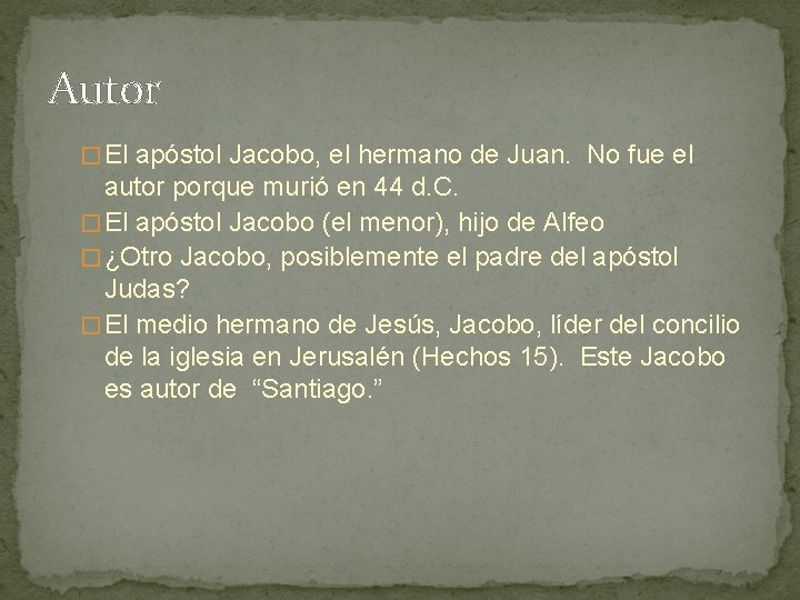 Las cartas generales del Nuevo Testamento y Apocalipsis