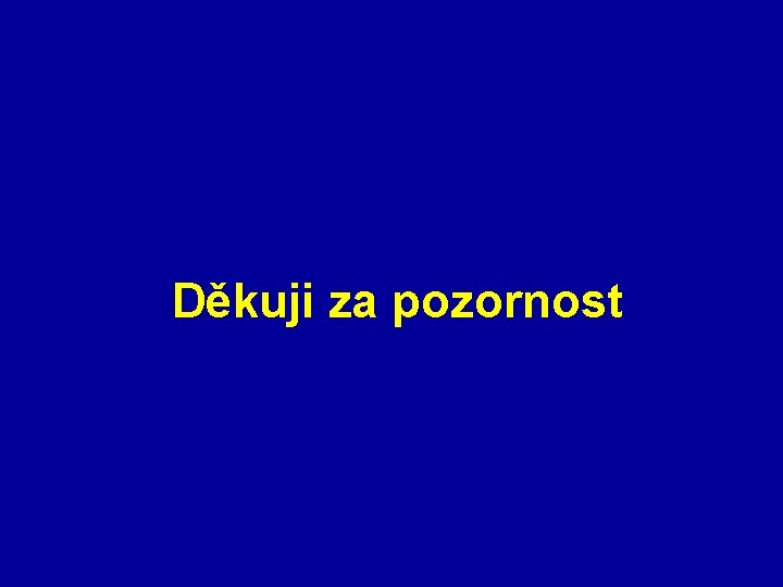 Děkuji za pozornost 