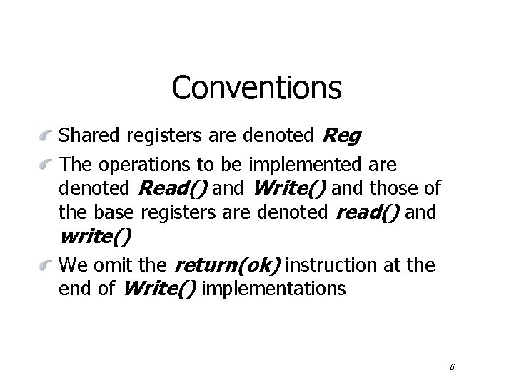 Registers Prof R Guerraoui Distributed Programming Laboratory R