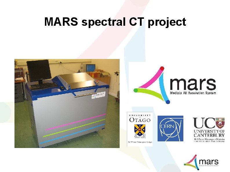 MARS spectral CT project 