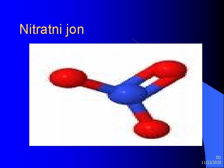 Nitratni jon 50 11/22/2020 