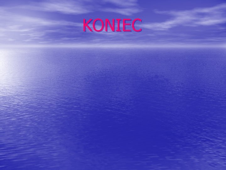 KONIEC 