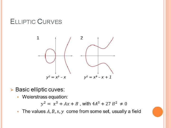 ELLIPTIC CURVES Ø 