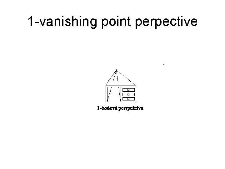 1 -vanishing point perpective 