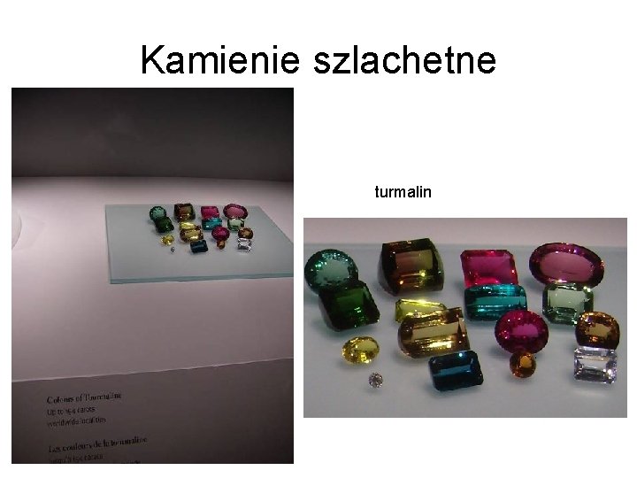 Kamienie szlachetne turmalin 